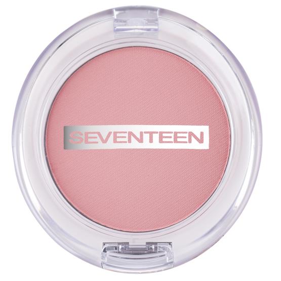 Seventeen Natural Matte Silky Blusher no.12 Peachy Rose