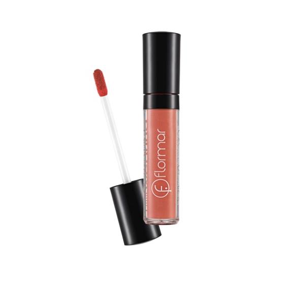 FLORMAR LONG WEARING LIPGLOSS No.406 PEACH SMOOTHIE