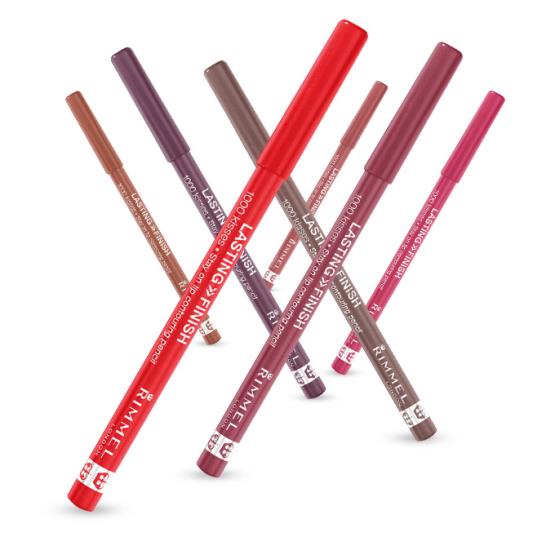 RIMMEL LASTING FINISH 1000 KISSES LIP LINER no.004 INDIAN PINK