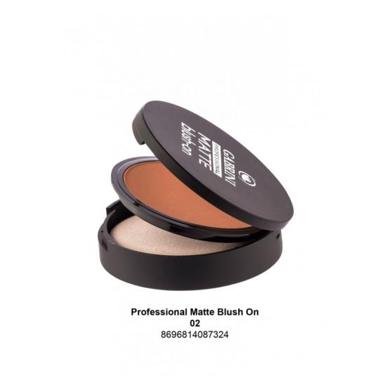 GABRİNİ Professional Matte Blush On 02
