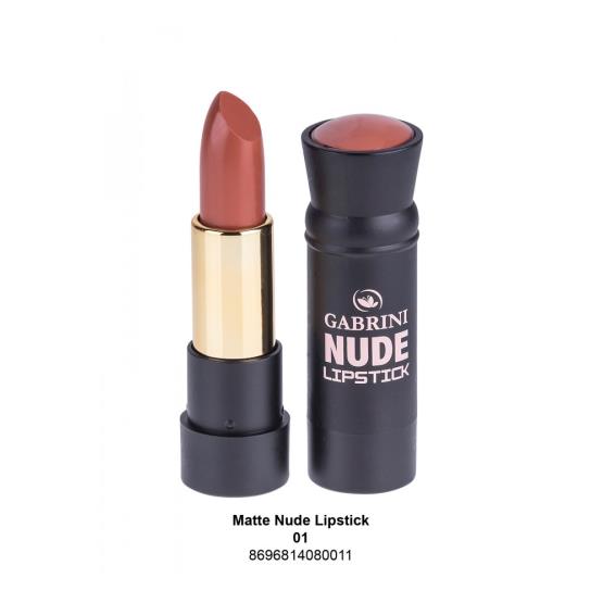 GABRİNİ Matte nude Lipstick 01