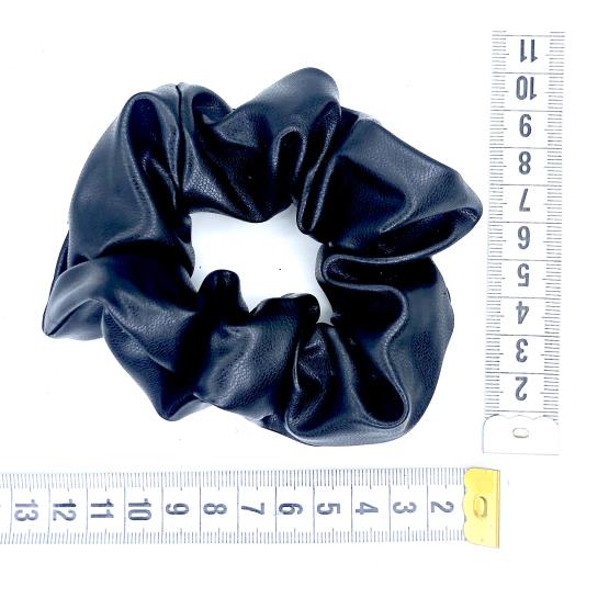 Hair scrunchies leather Elastic 